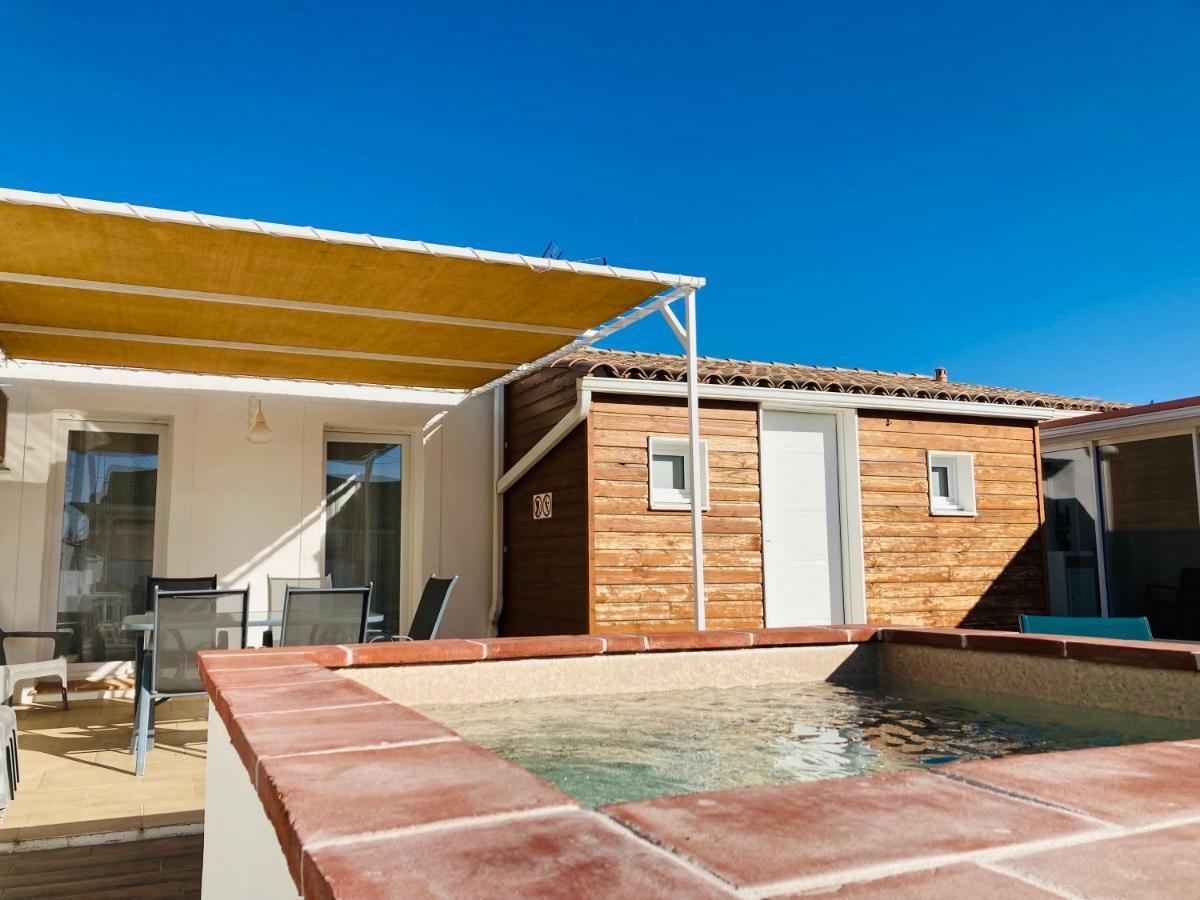 Gite Blanco Y Madera Narbonne Exterior foto